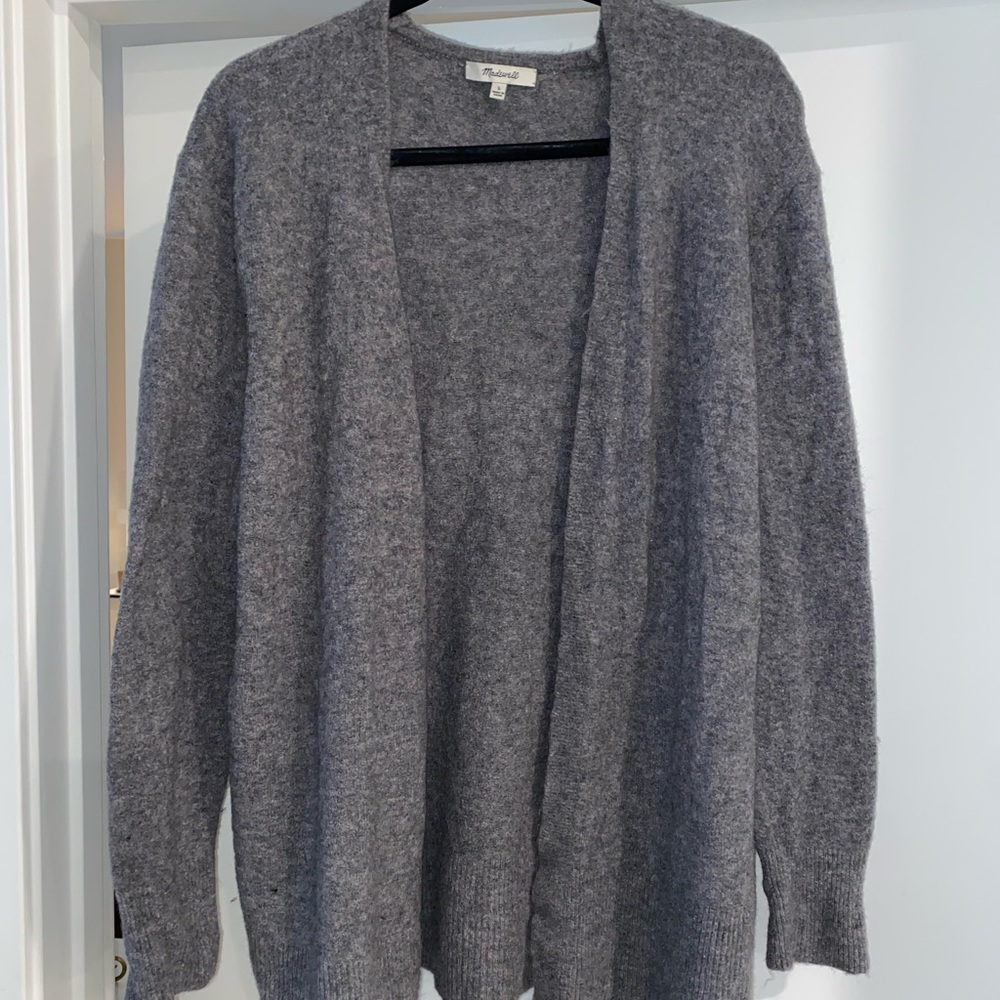 Madewell Womens Grey Cardigan